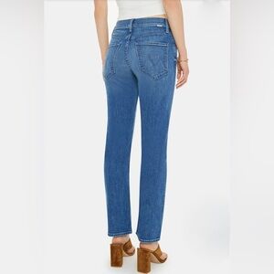 MOTHER Rider Mid Rise Ankle Straight Leg Jeans